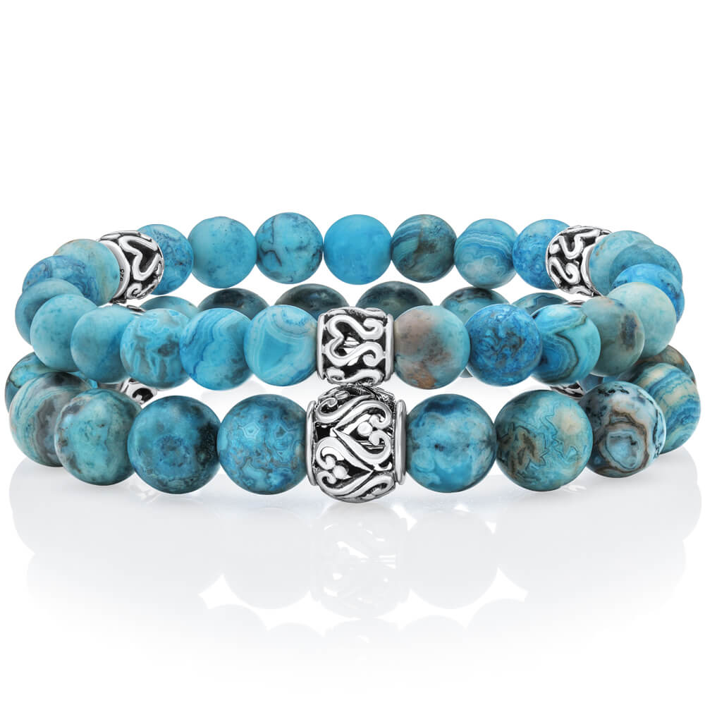 Blue stone bracelet