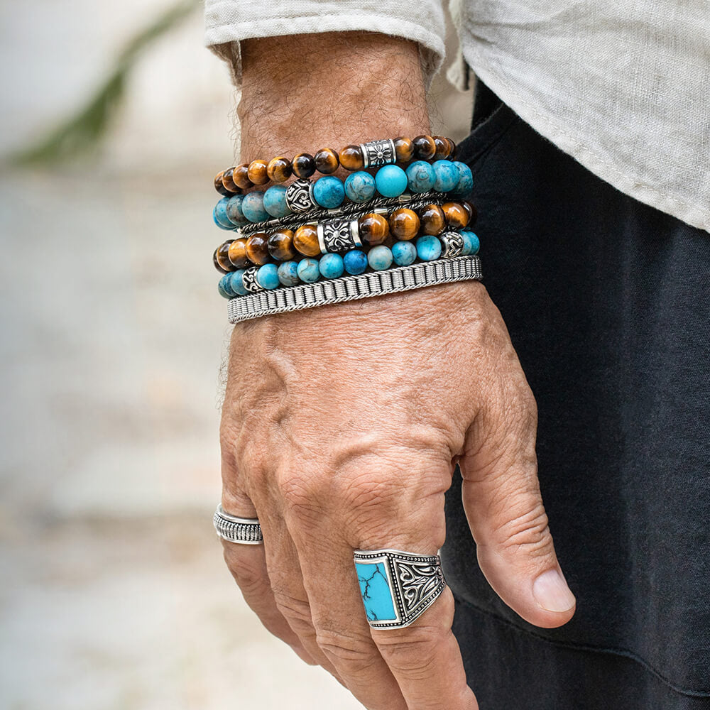 Men's Tiger Eye bracelet