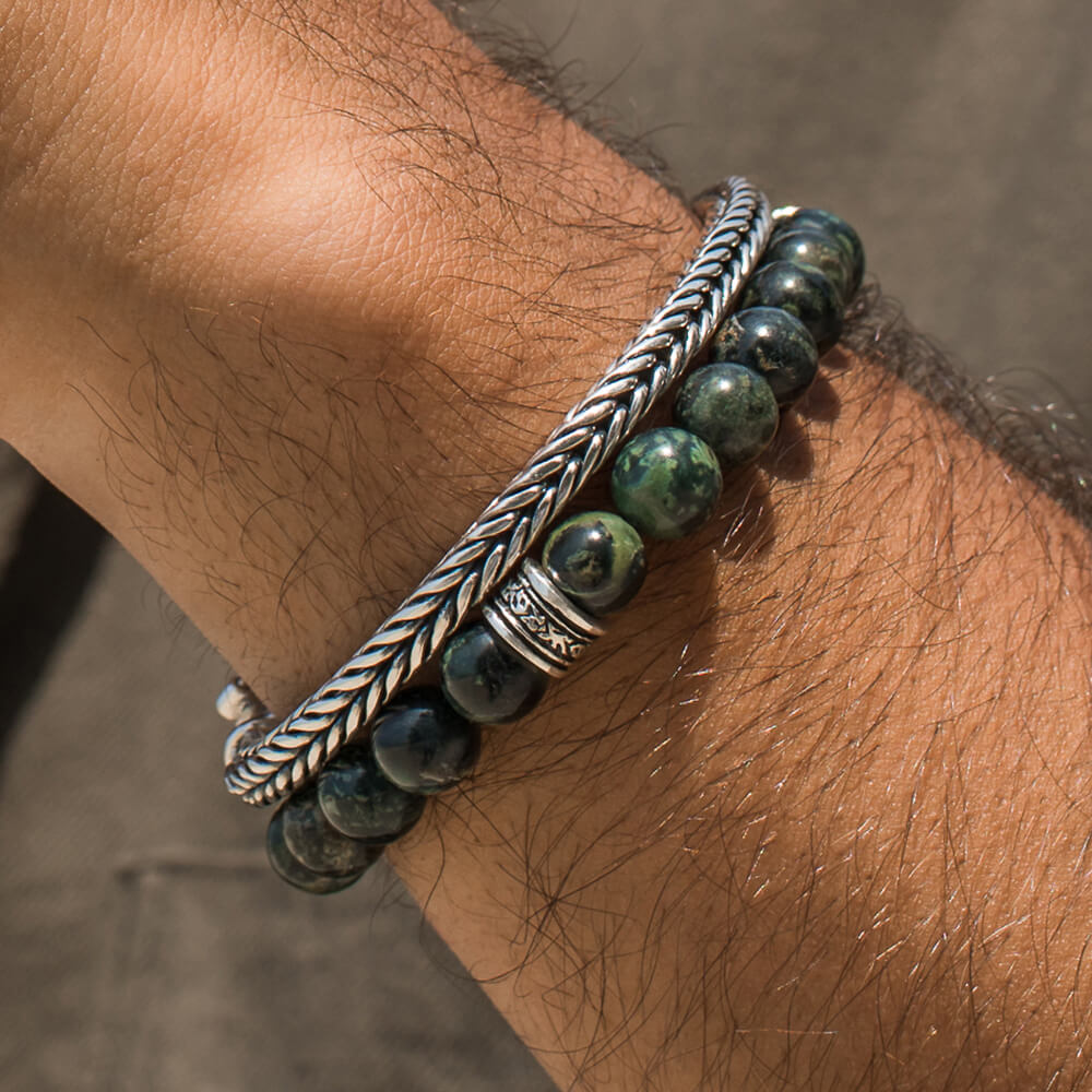 Kambaba Jasper bracelet