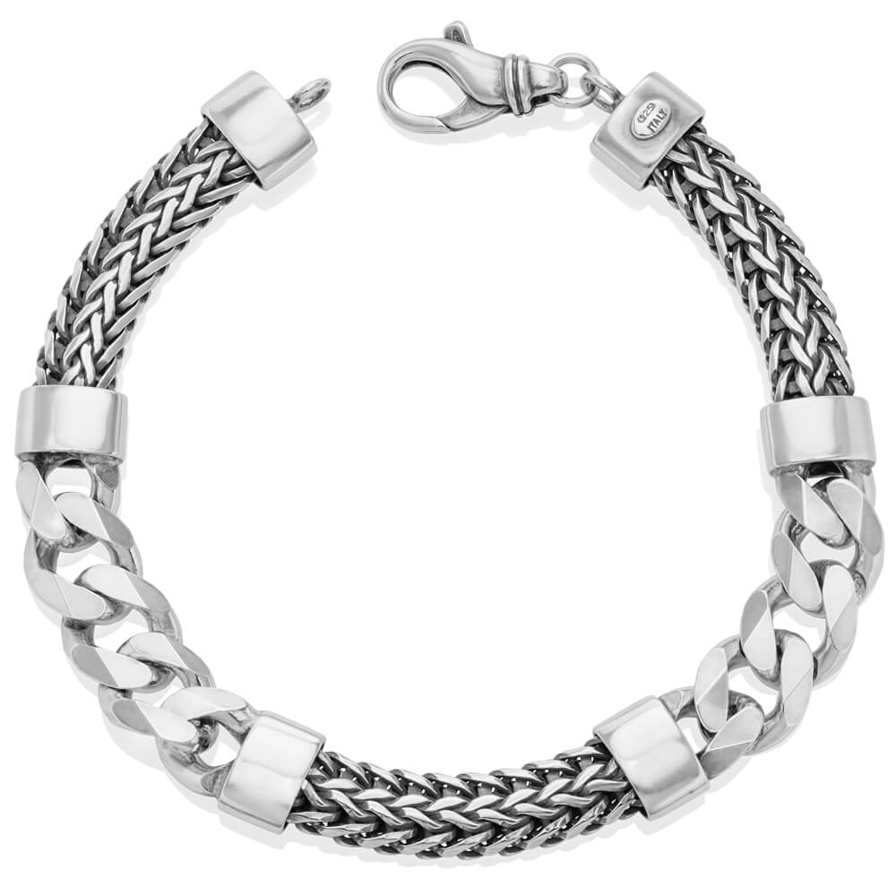 Italian mens bracelet