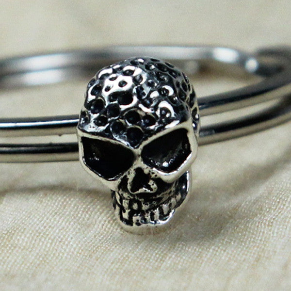 high quality silver skull earrings for her sister mother girlfriend