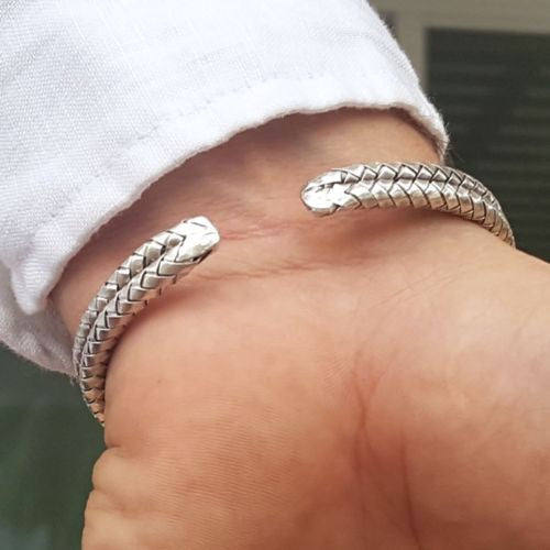silver cuff bracelet