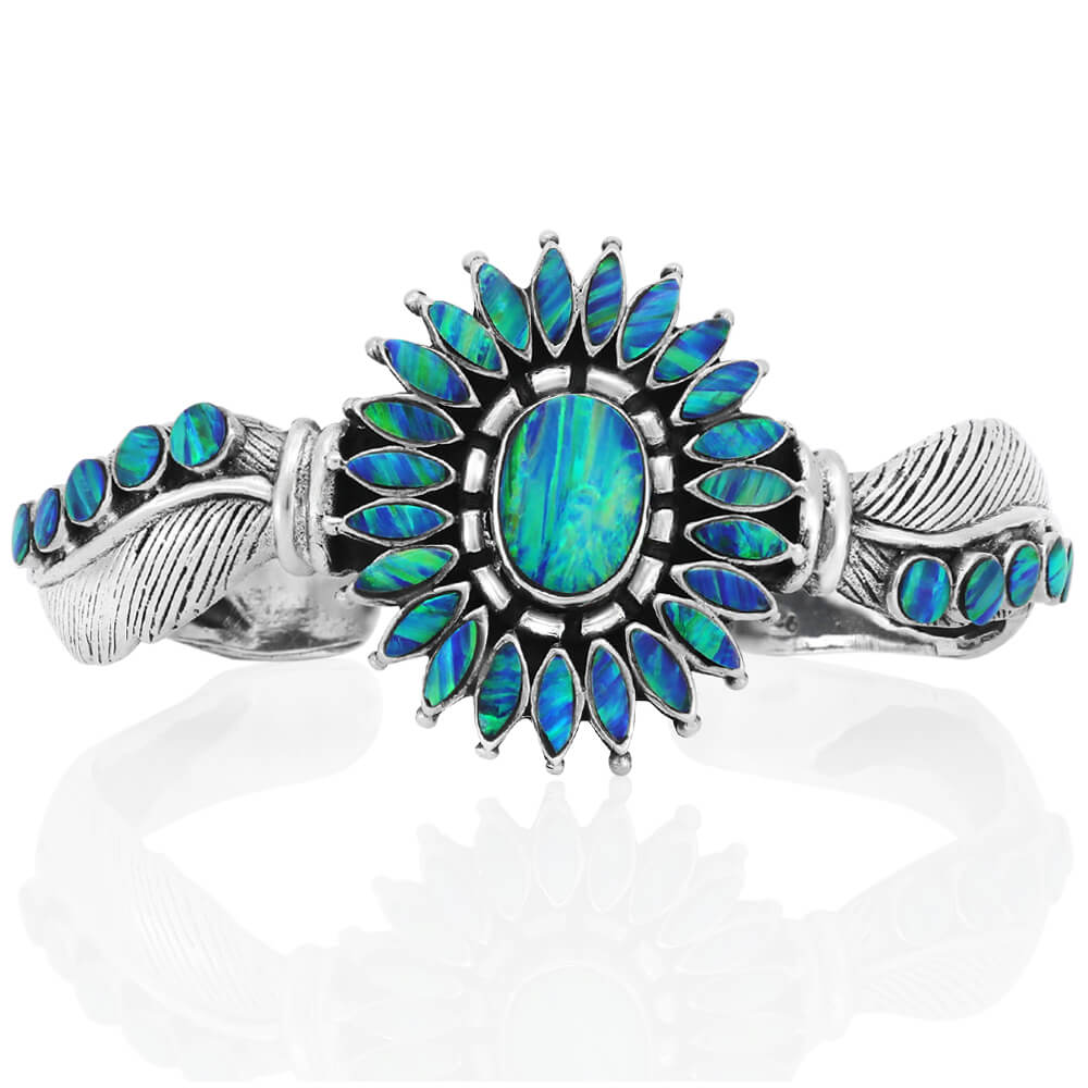 blue opal bracelet
