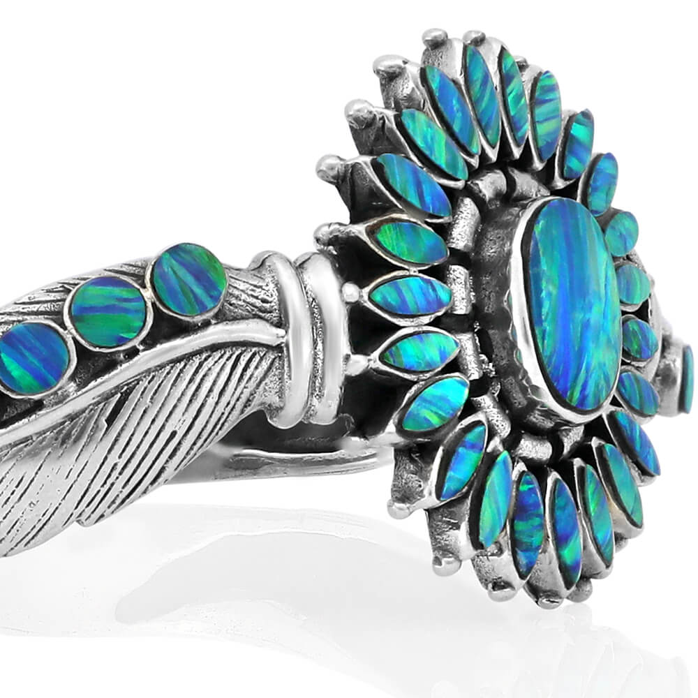 blue opal bracelet