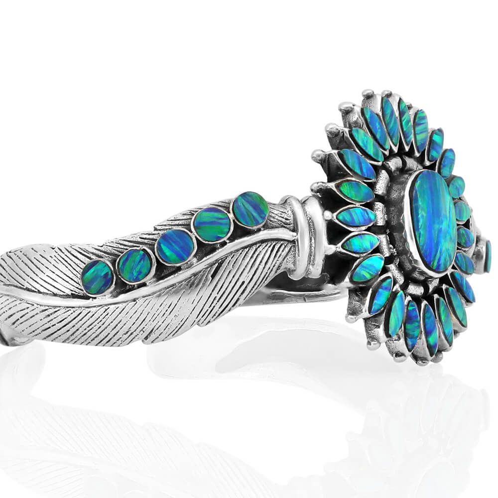 blue opal bracelet