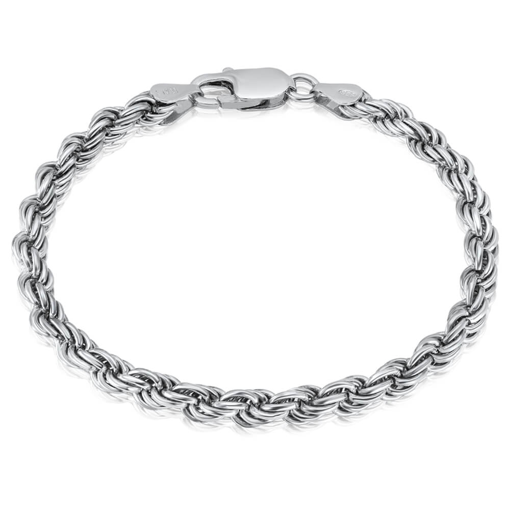 Twisted rope bracelet