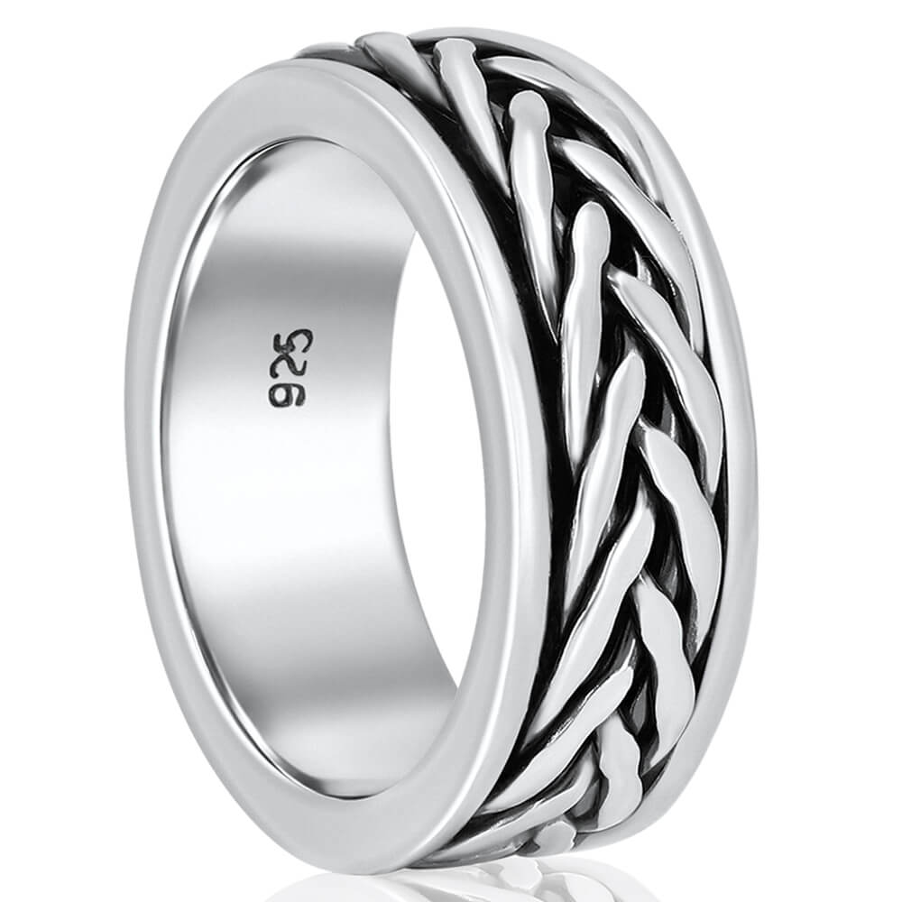 Spinner rings for men