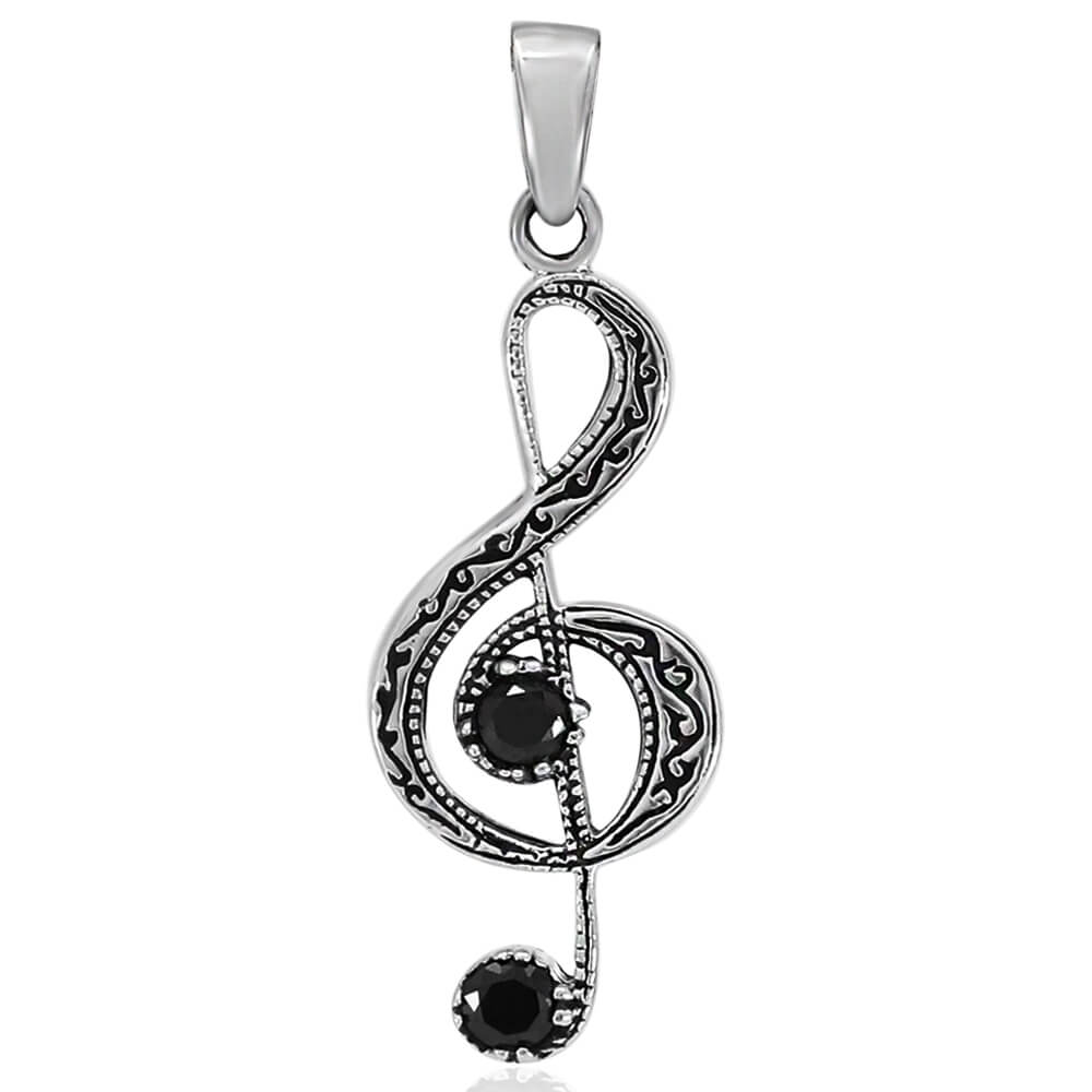 Music note pendant