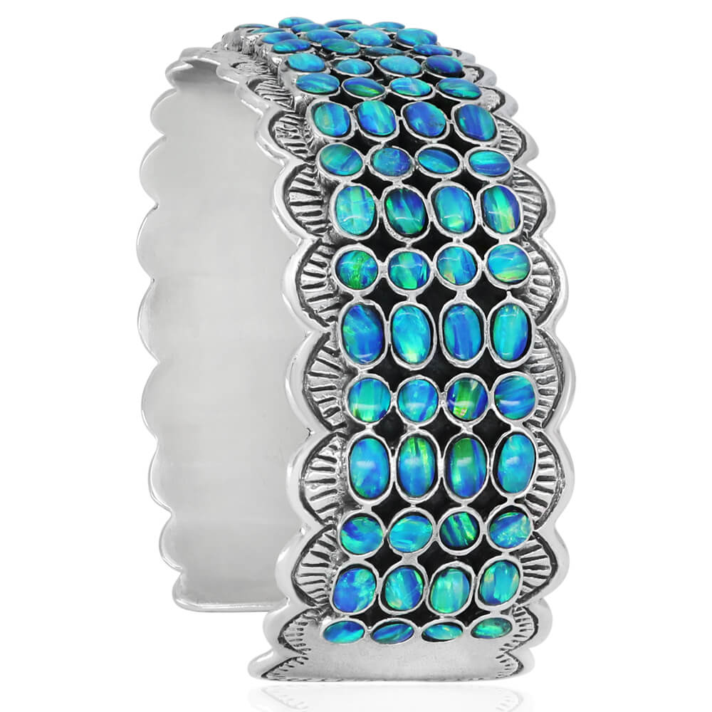 blue opal bracelet