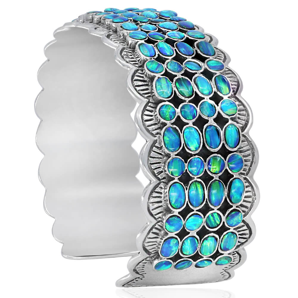 blue opal bracelet