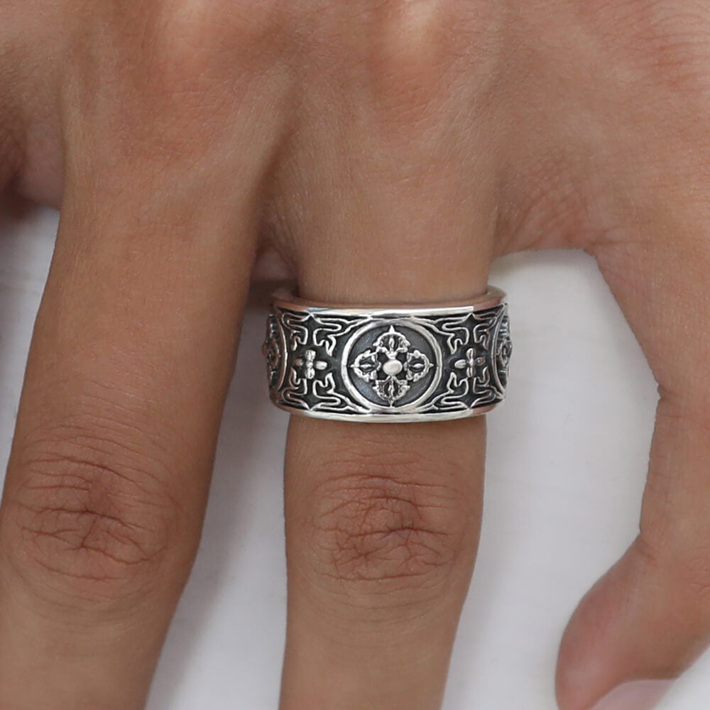 cross men ring