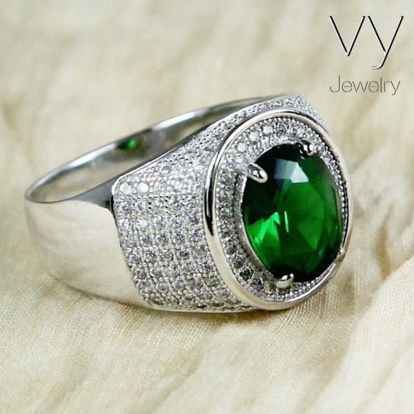 green ring men