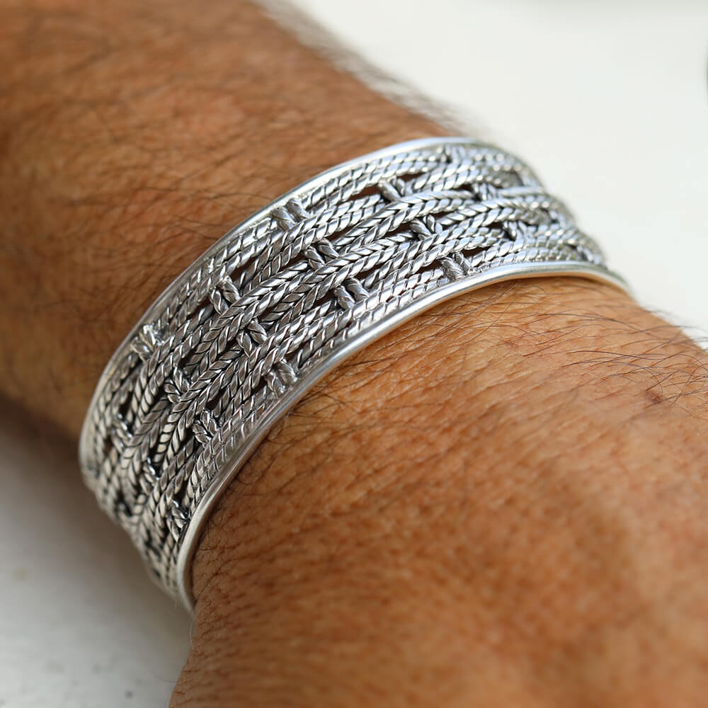 silver cuff