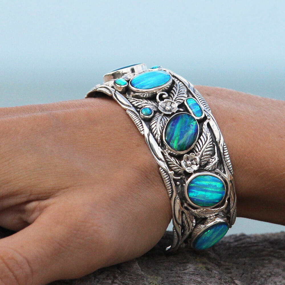 blue opal jewelry