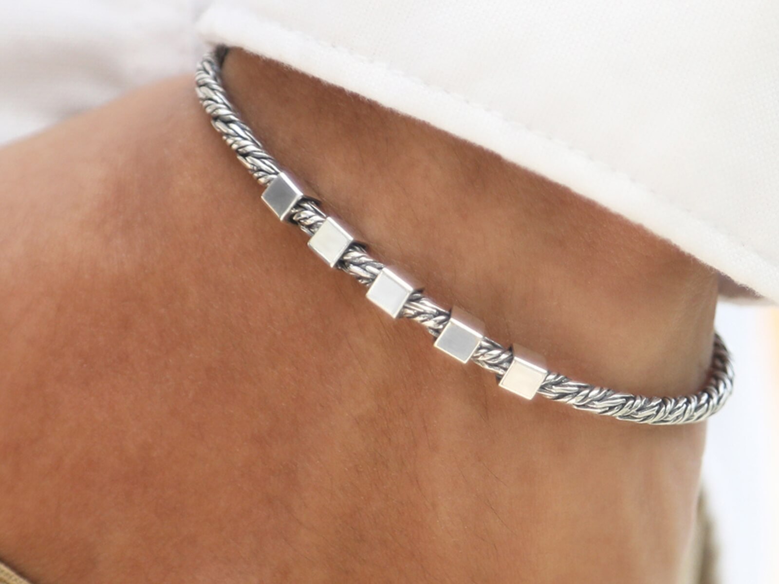 Elegant Silver Bracelets