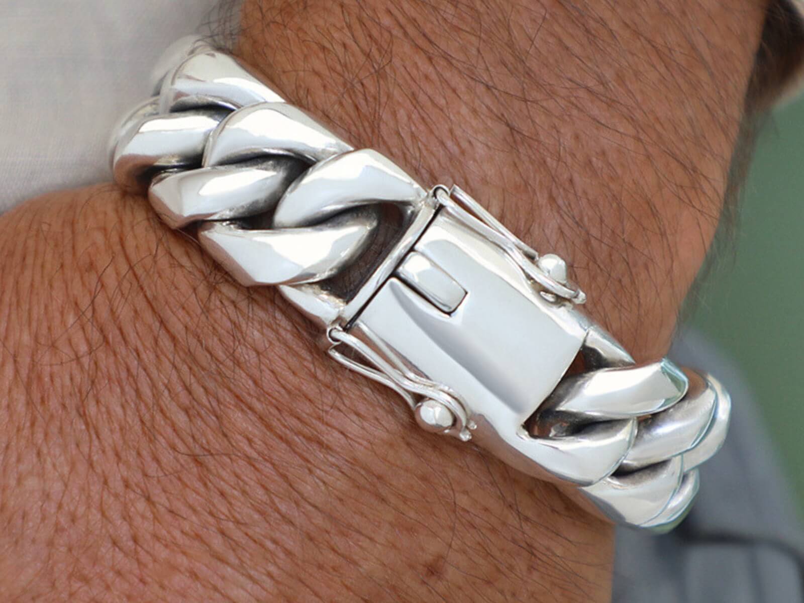 Statement Silver Bracelets 