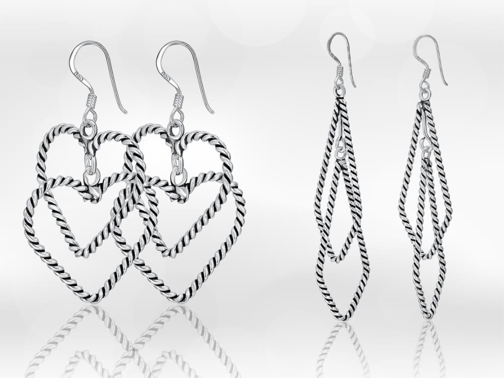 Silver Earrings
