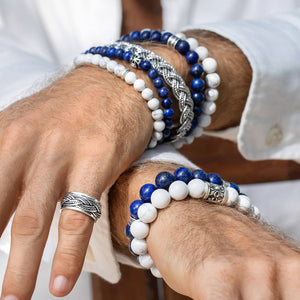 Howlite Lapis Bracelet