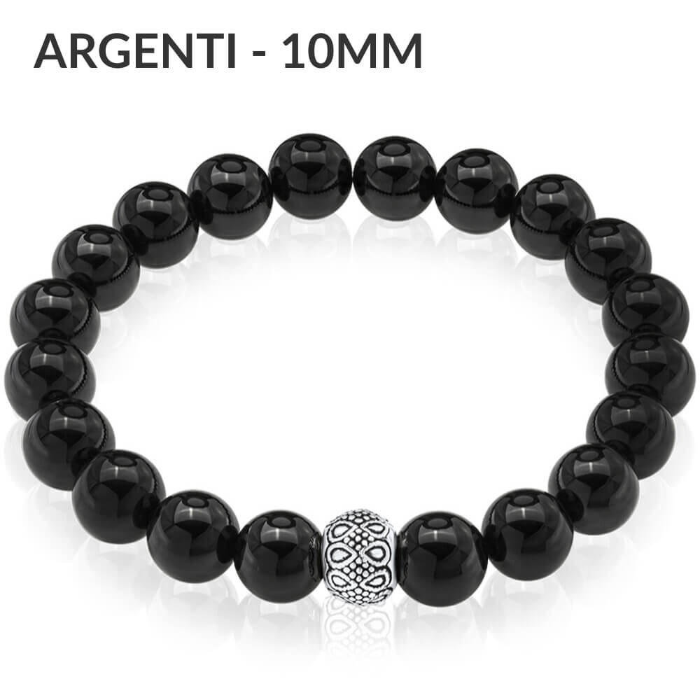 Black onyx bracelet 10mm