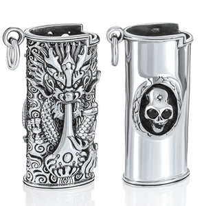 Silver lighter cases