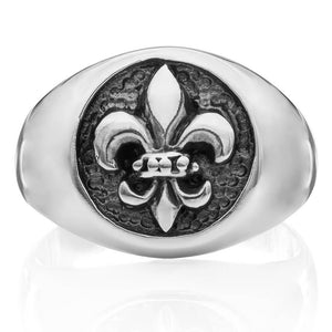 Fleur-de-Lis ring