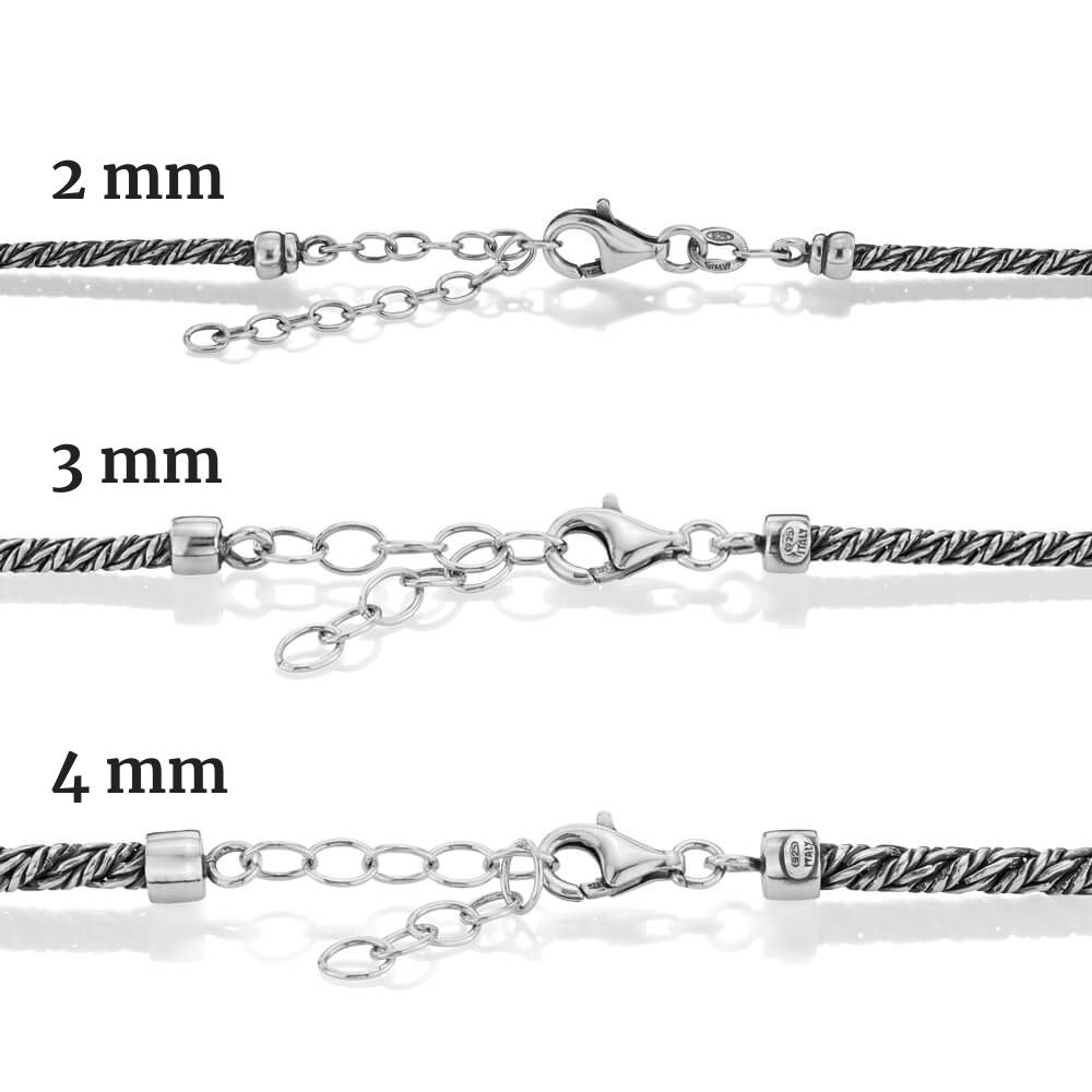 silver chain with lobster clasp