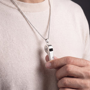 Whistle pendant silver 925