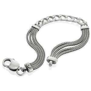 silver bracelet 925 italy