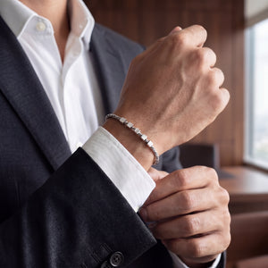 Italy cubes design bracelet for men