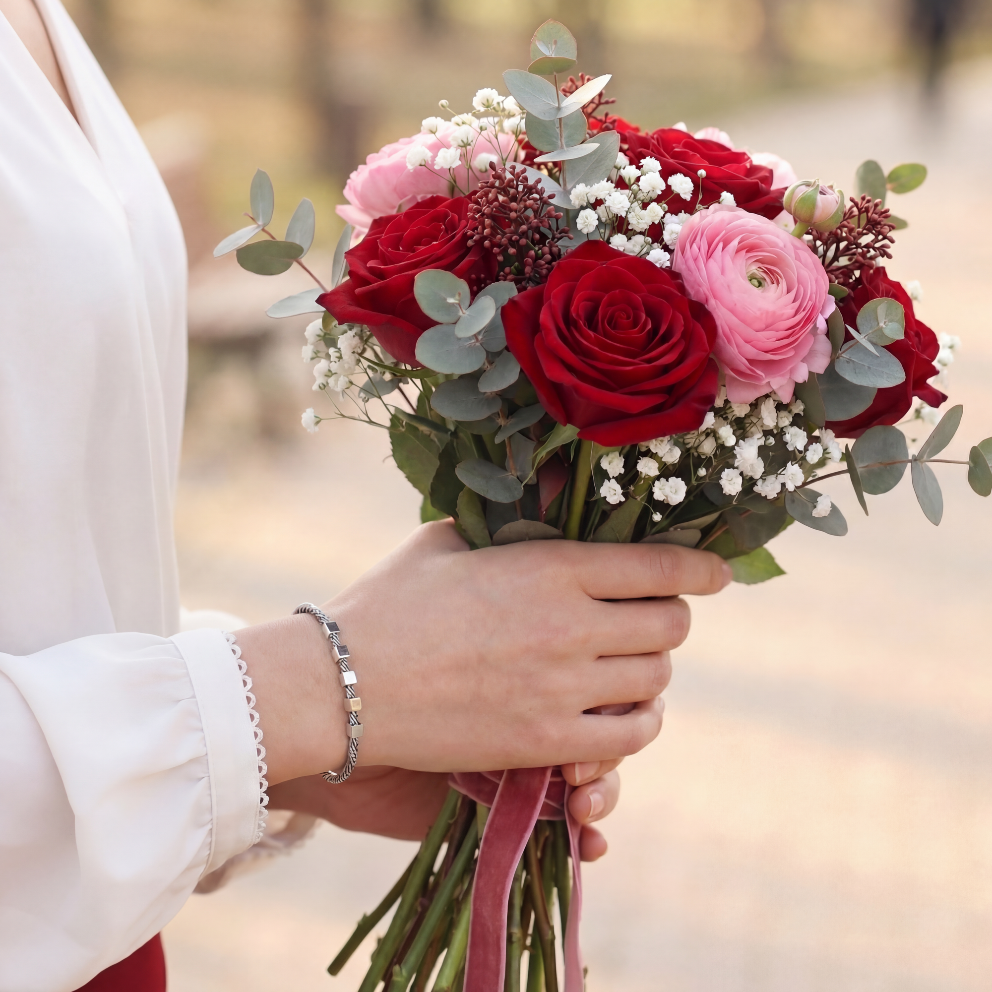 women silver bracelet