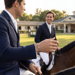 stylish silver bracelet for men