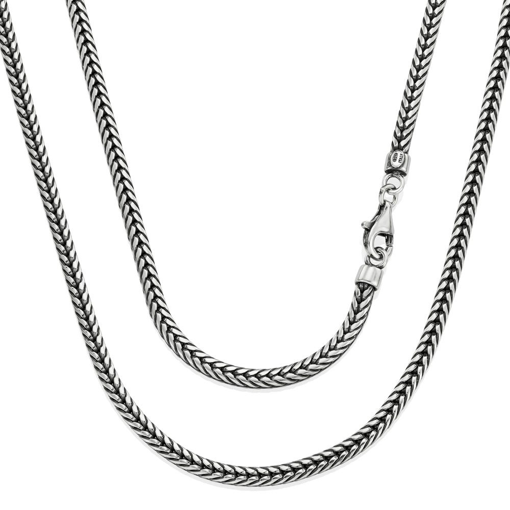 Italian Silver Necklace for Women
