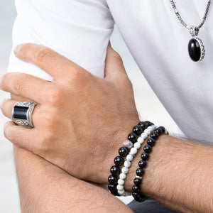 Black onyx bracelet