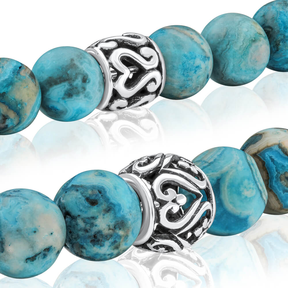 Blue Lace Agate Bracelet