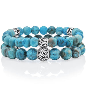 Blue stone bracelet