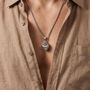 Dice silver 925 pendant