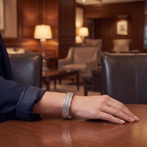 silver cuff bracelet