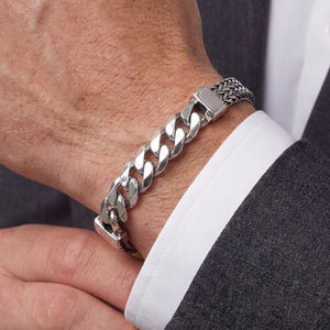Silver links bracelet 925