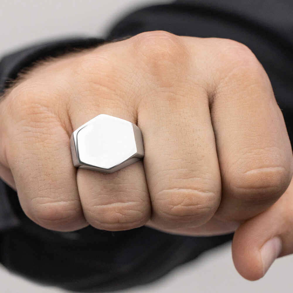Hexagon ring