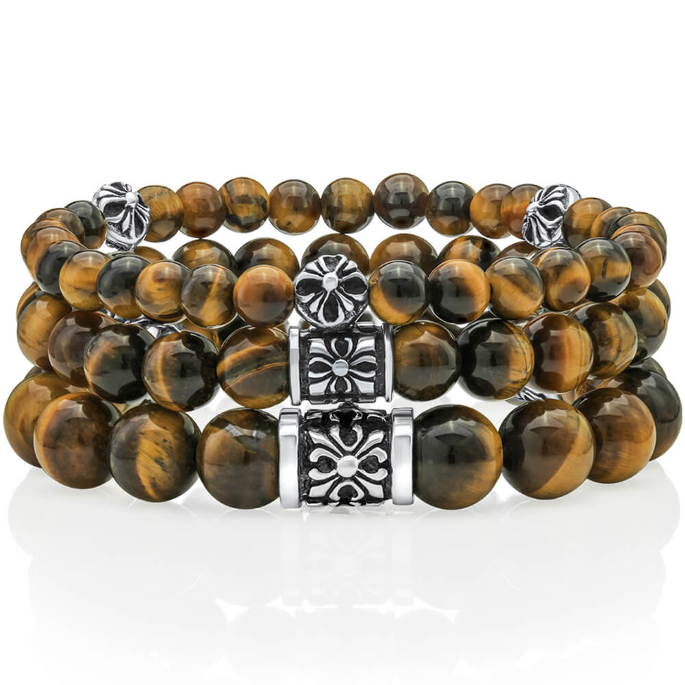 Men's Tiger Eye bracelet