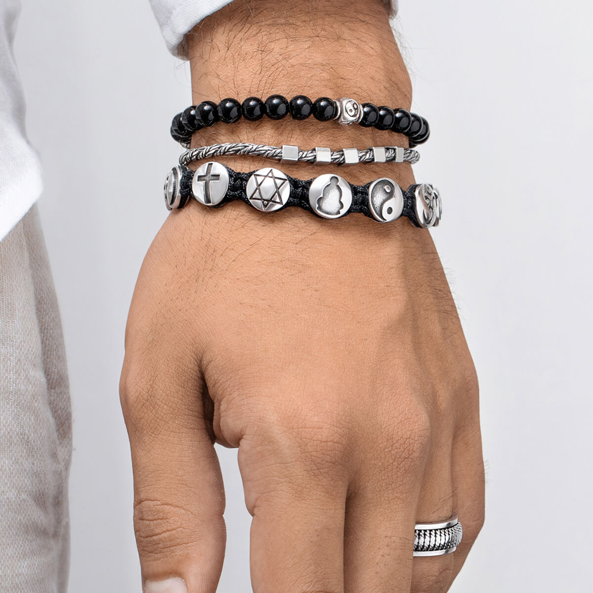 Religion bracelet