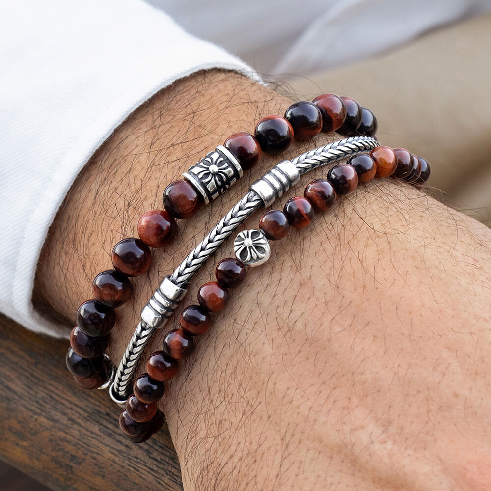 Red Tiger Eye bracelet