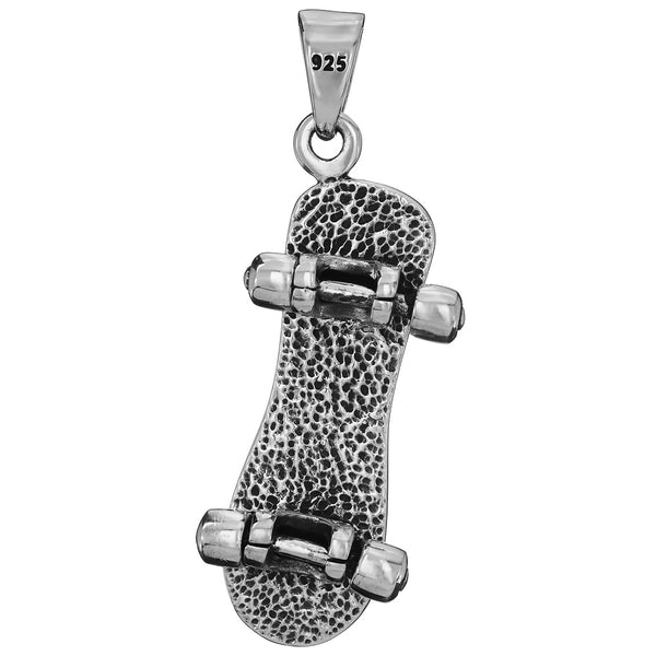 Silver Skateboard — view 2
