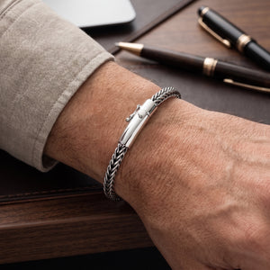 Men's silver bracelet 925