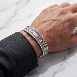 Sterling silver 925 cuff bracelet