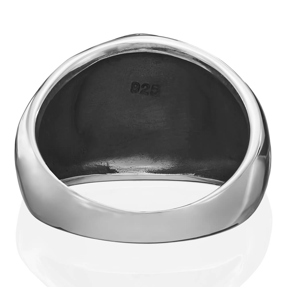 925 Sterling Silver Marijuana Signet Ring 925 Sterling Silver Marijuana Signet Ring