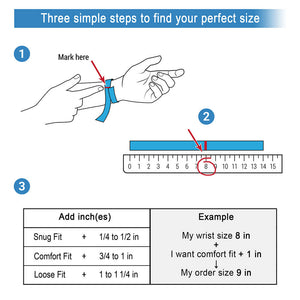 bracelet size guide