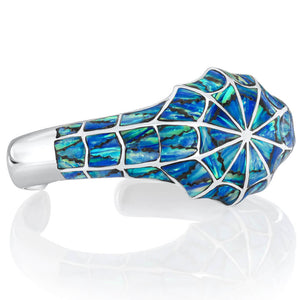 Blue opal bracelet