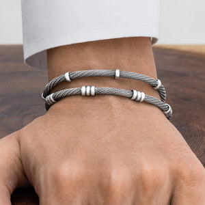925 italy silver chain bracelet
