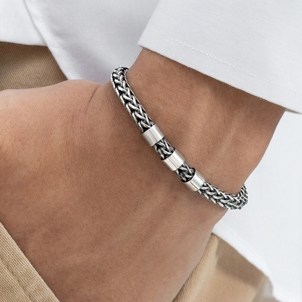Italian silver bracelet